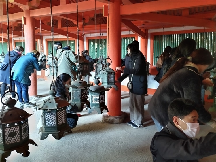 Volunteer Cleaning Activities at Kasuga Taisha Shrine