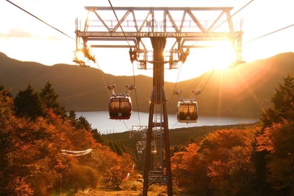 Sunset Over the Ropeway